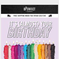 BPerfect Cosmetics email thumbnail