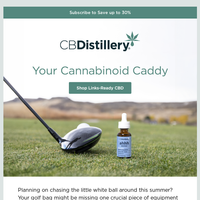 The CBDistillery email thumbnail