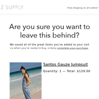 Z SUPPLY email thumbnail