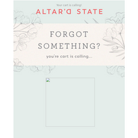 Altar'd State email thumbnail