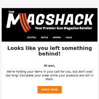 The Mag Shack email thumbnail