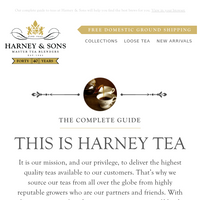 Harney & Sons Fine Teas email thumbnail