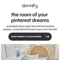 Dormify email thumbnail