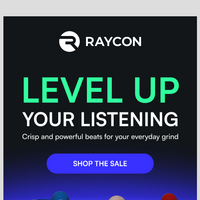 Raycon email thumbnail