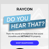 Raycon email thumbnail