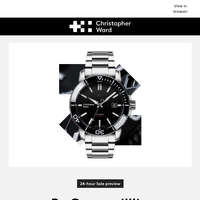 Christopher Ward UK email thumbnail