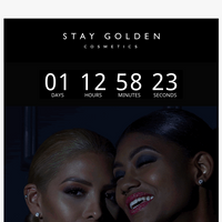 Stay Golden Cosmetics email thumbnail