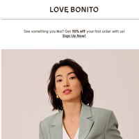 Love Bonito email thumbnail