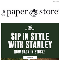 The Paper Store email thumbnail