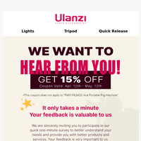 Ulanzi email thumbnail