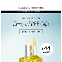 naked + thriving email thumbnail