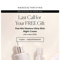 naked + thriving email thumbnail