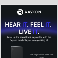 Raycon email thumbnail