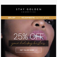 Stay Golden Cosmetics email thumbnail