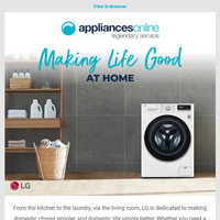 Appliances Online email thumbnail