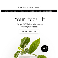 naked + thriving email thumbnail