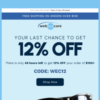 Web Eye Care email thumbnail