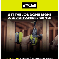 RYOBI Tools email thumbnail