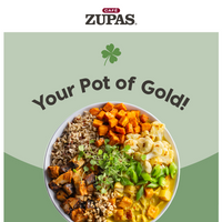 Cafe Zupas email thumbnail