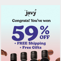 Javy Coffee email thumbnail