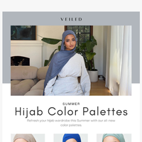 Veiled Collection email thumbnail