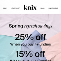 Knixwear Canada email thumbnail